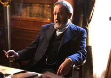 Marguerite's husband Georges Dumont (André Marcon): "When he wants to rescue her, it's too late."